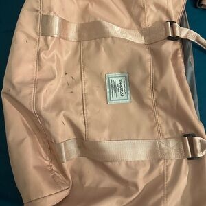 Peach Duffel Bag with Straps